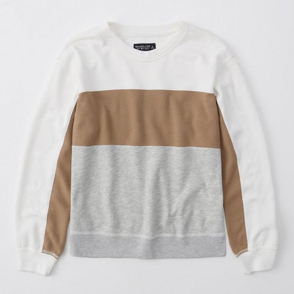 Longsleeve Colorblock Crewneck 